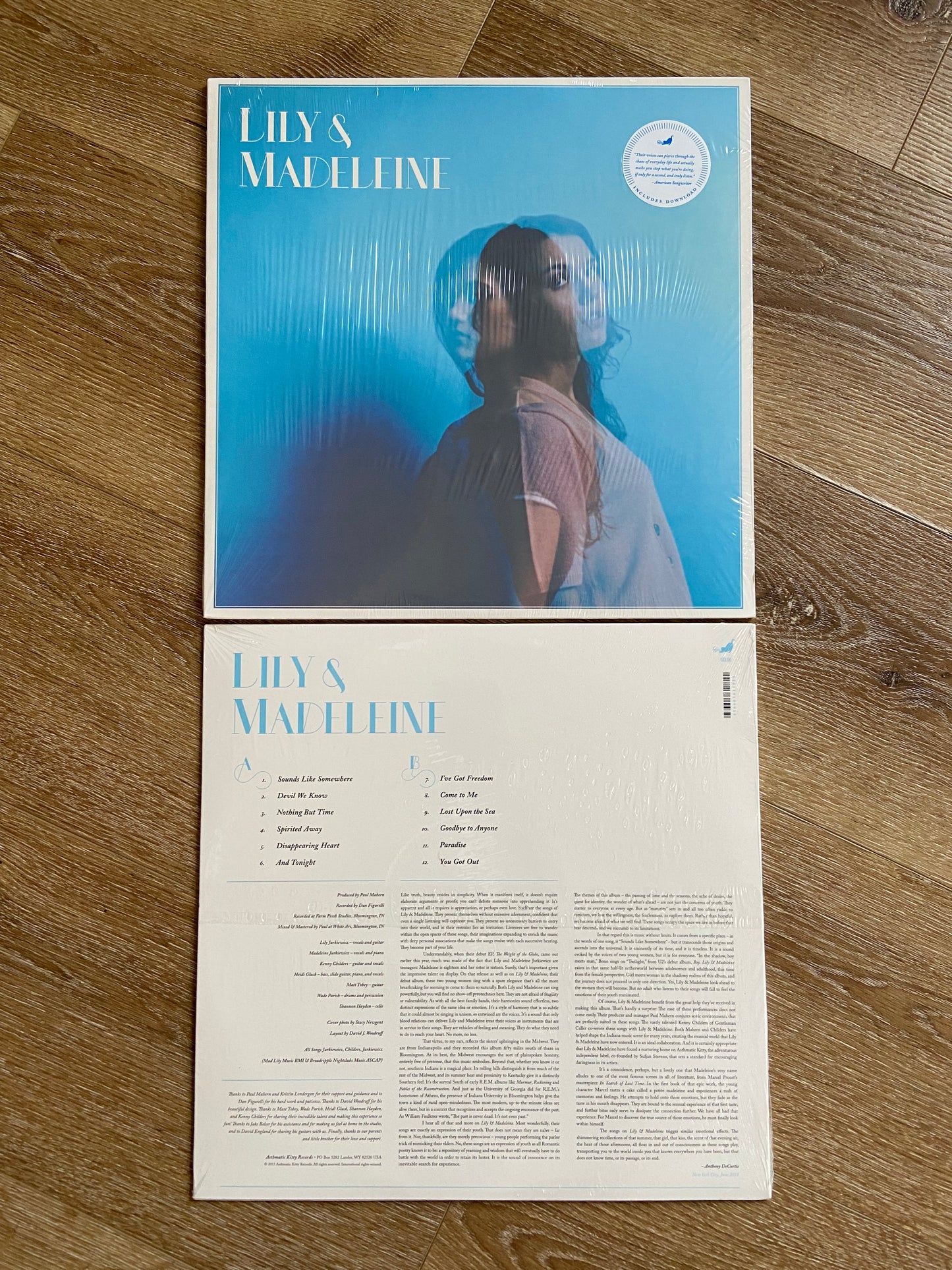 Lily & Madeleine - Self Titled LP